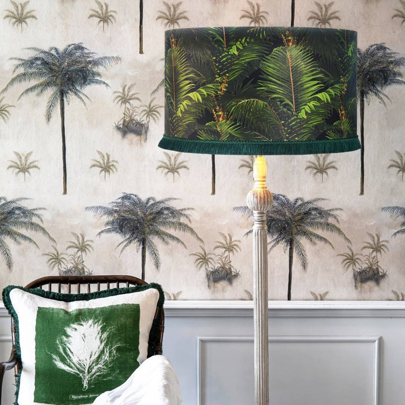 Jardin Tropical Drum Lampshade by MINDTHEGAP