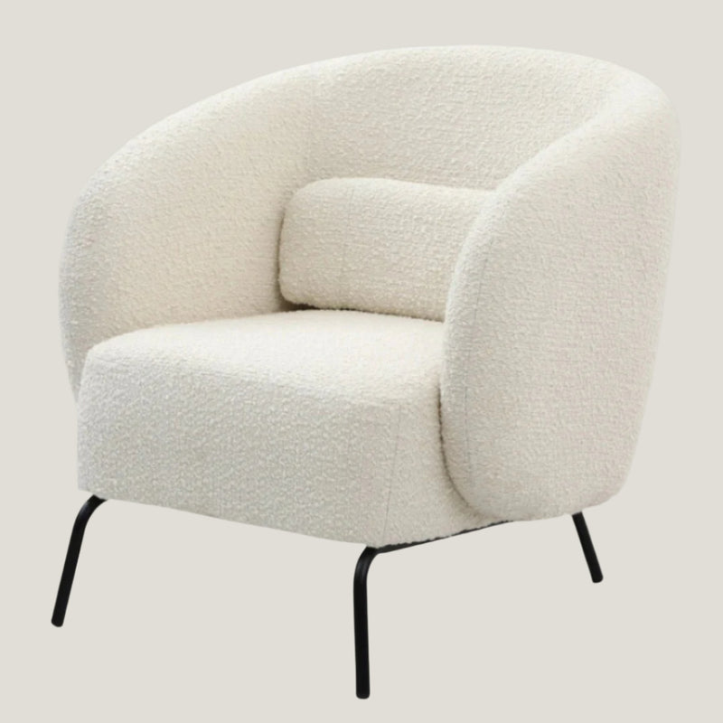 Joey Armchair - Cologne Ivory