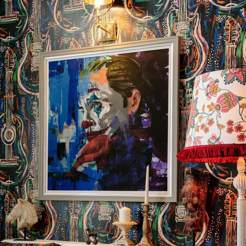 Joker Framed Art by Amirou Diallo - Mind The Gap