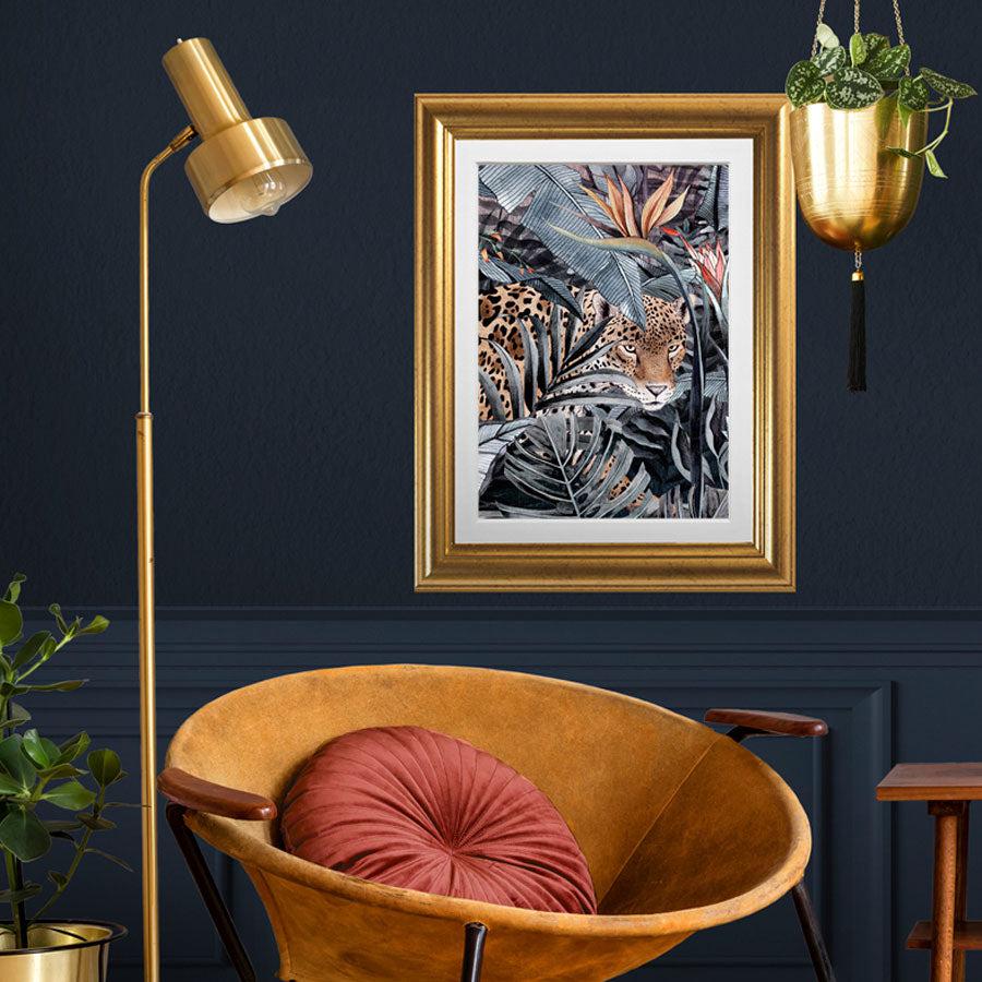 Jungle Jaguar Art Print