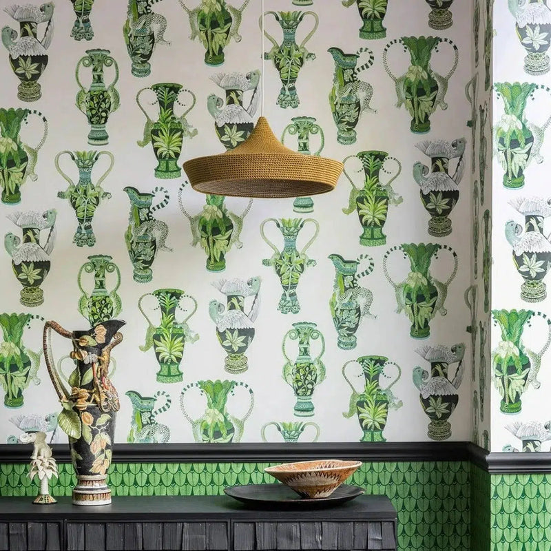 Khulu Vases Wallpaper- Ardmore Collection - Cole & Son