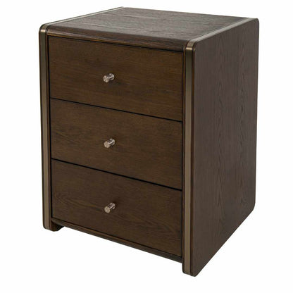 Kime 3 Drawer Side Table - RV Astley
