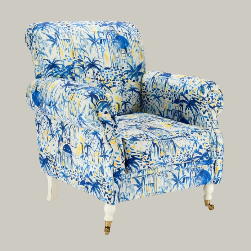 Kingston Chair - Rhodes Fabric - Mind The Gap