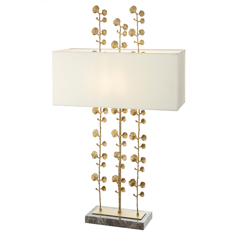 Kyle Table Lamp - Antique Brass - RV Astley