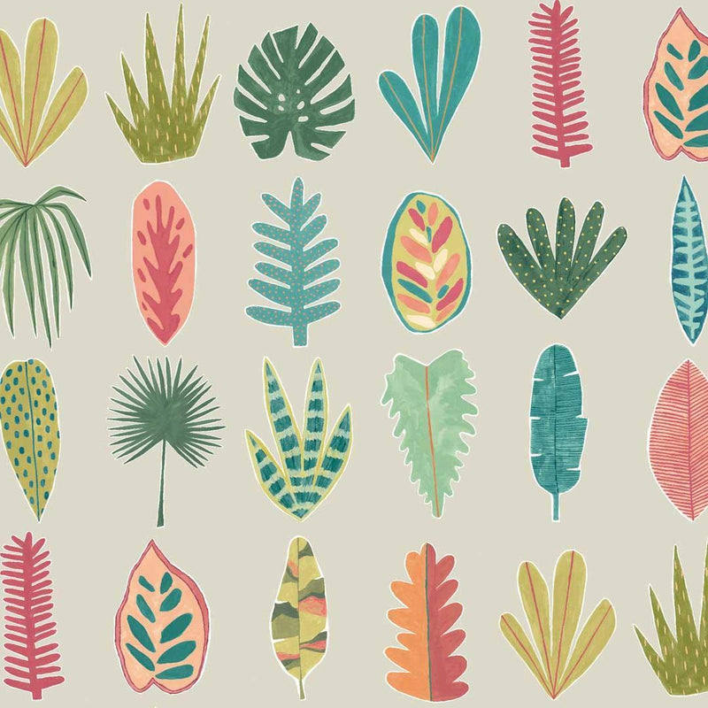 Leaf Boogie Wallpaper - Glasshouse Collection - Ohpopsi