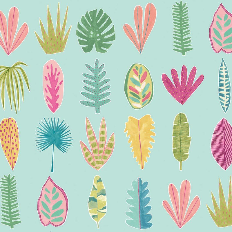 Leaf Boogie Wallpaper - Glasshouse Collection - Ohpopsi