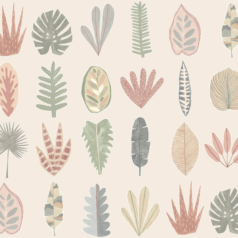 Leaf Boogie Wallpaper - Glasshouse Collection - Ohpopsi