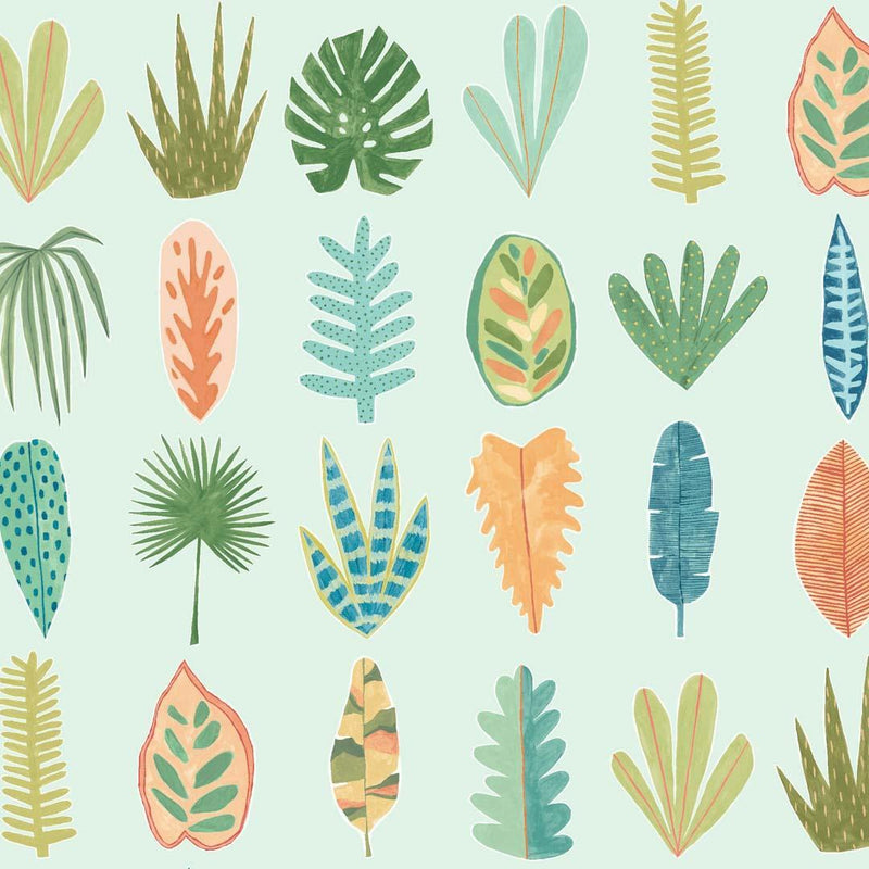 Leaf Boogie Wallpaper - Glasshouse Collection - Ohpopsi