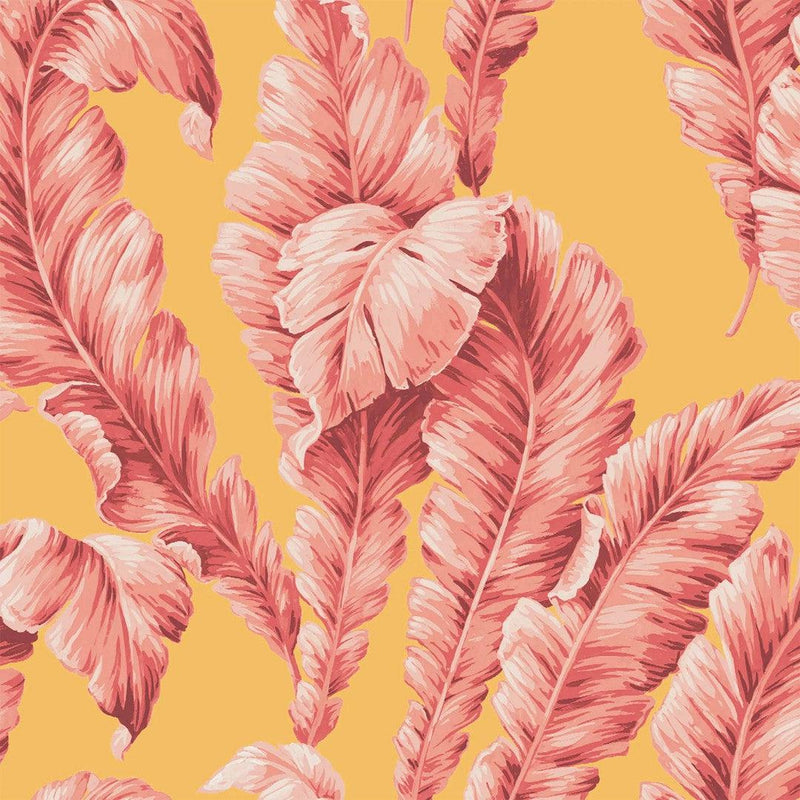 Lets Go Bananas Wallpaper - Pink/Yellow