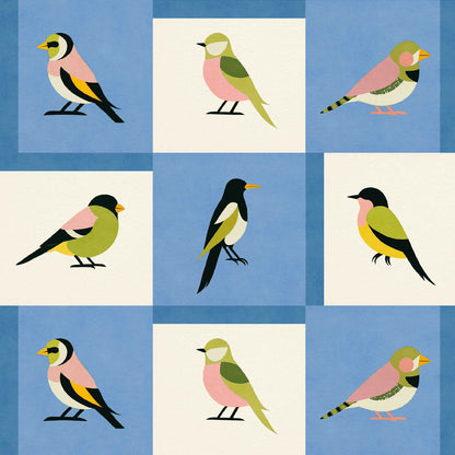 Like a Bird Wallpaper - Coco Dávez Colortherapills Collection - Coordonne