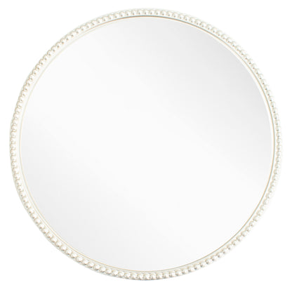 Lily Silver Small Round Mirror - RV Astley