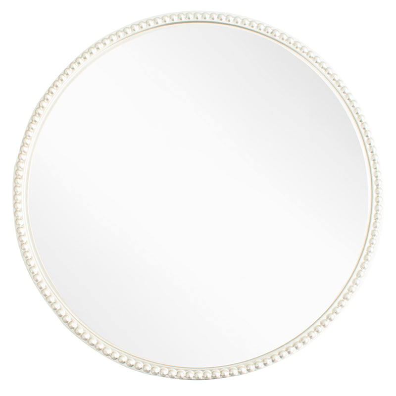 Lily Silver Small Round Mirror - RV Astley