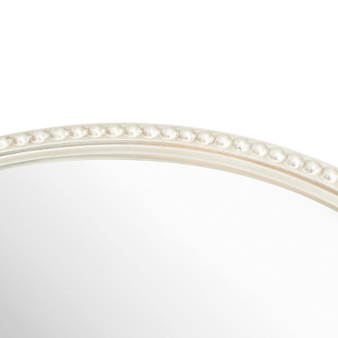 Lily Silver Small Round Mirror - RV Astley