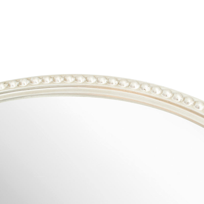 Lily Silver Small Round Mirror - RV Astley