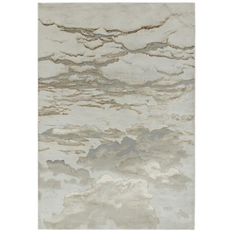 Linea Bronze Abstract Rug