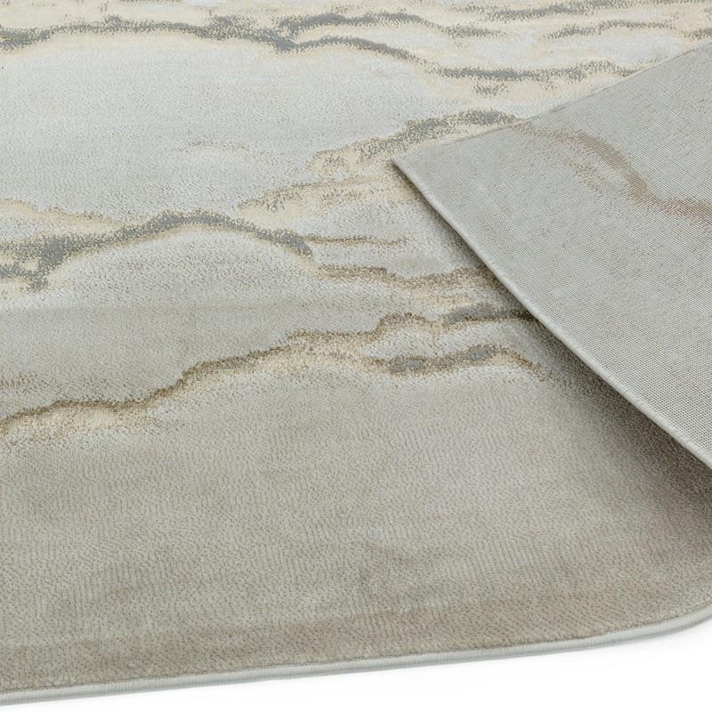 Linea Bronze Abstract Rug