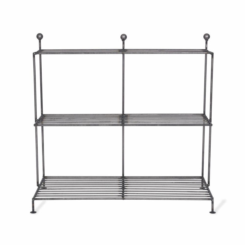 Linear Steel Plant Stand