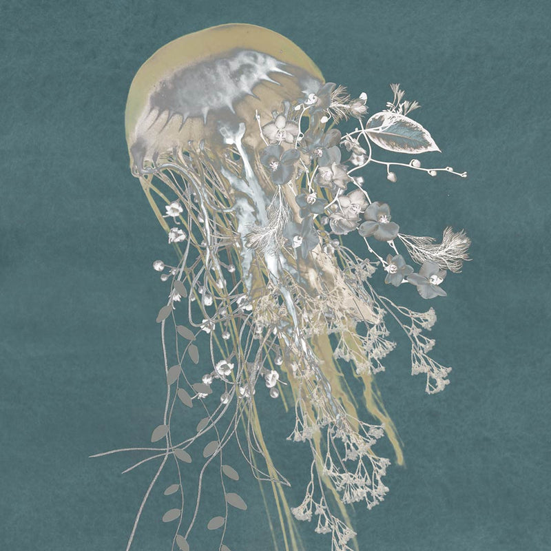 Living Waters Wallpaper - Laguna/Oyster - Good & Craft