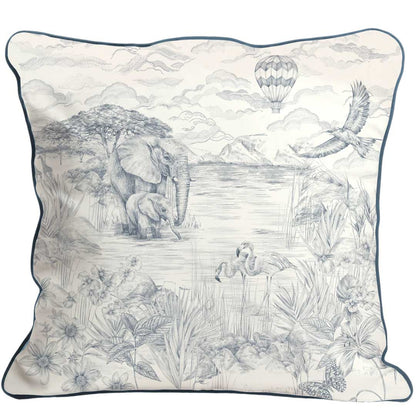 Lyons Den Elephant Lake Cushion - Victoria Sanders