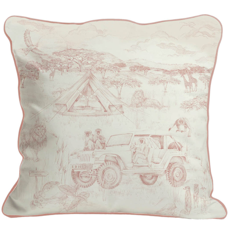 Lyons Den Monkeys in a Jeep Cushion - Victoria Sanders