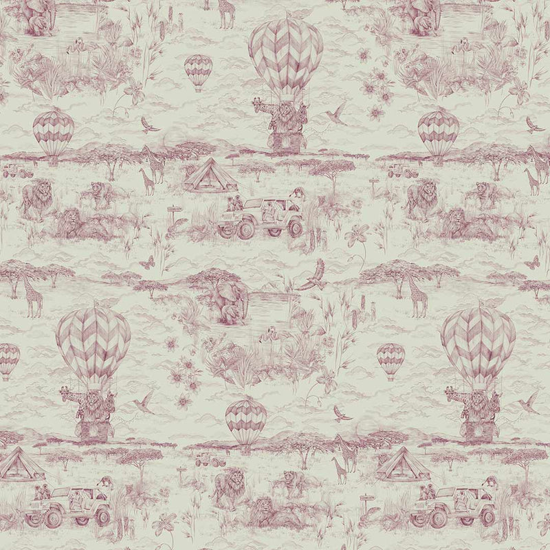 Lyons Den Wallpaper - Antique Rose
