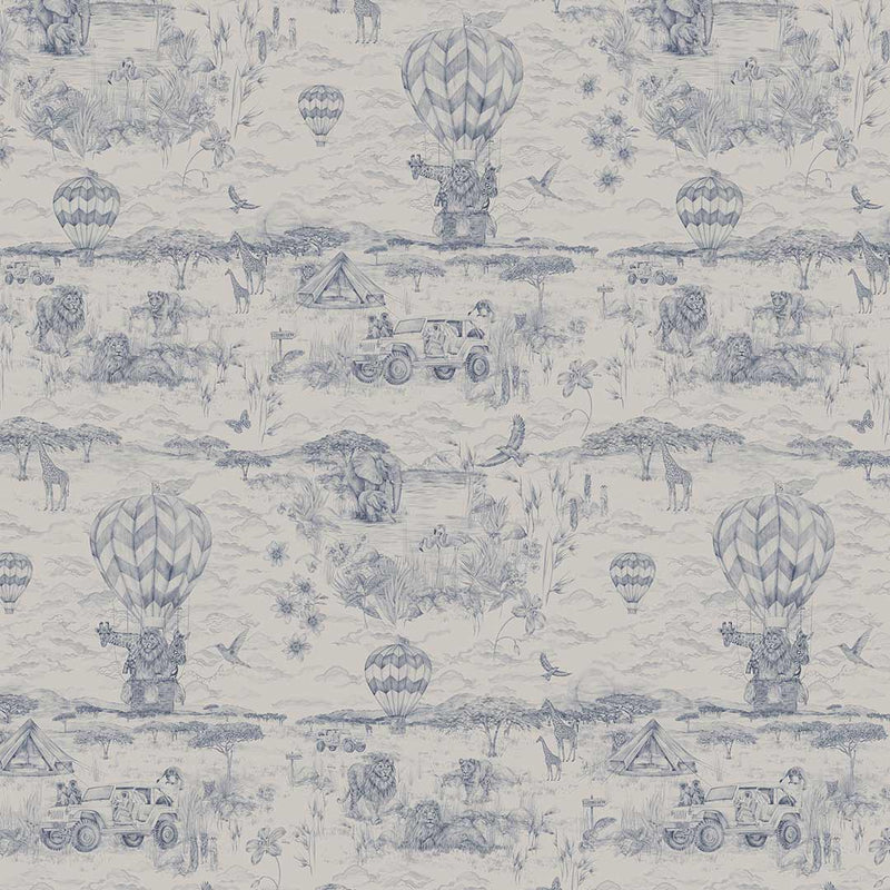 Lyons Den Wallpaper - Classic Navy