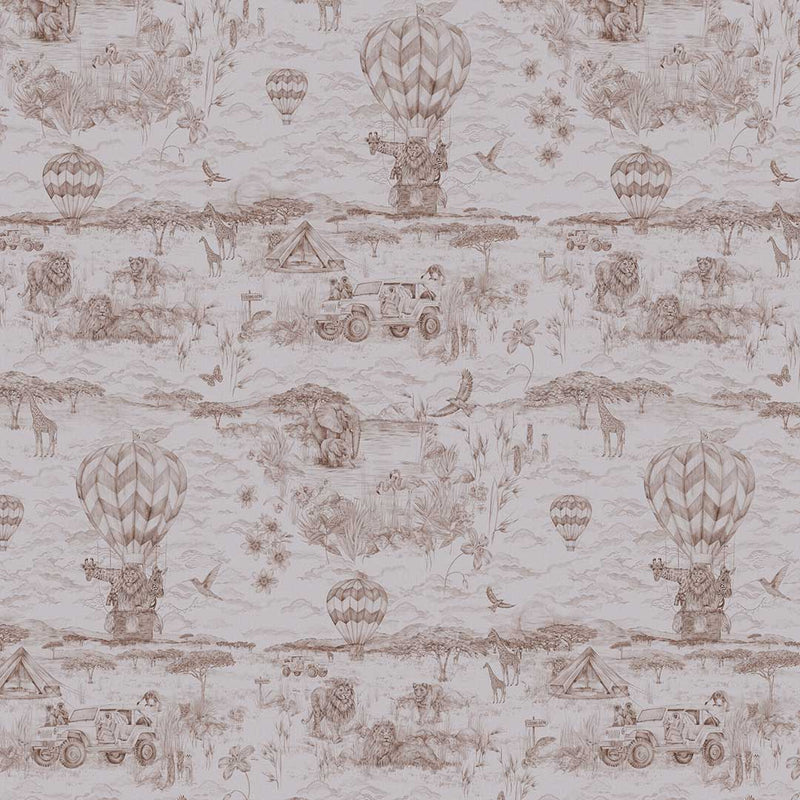Lyons Den Wallpaper - Coconut Umber