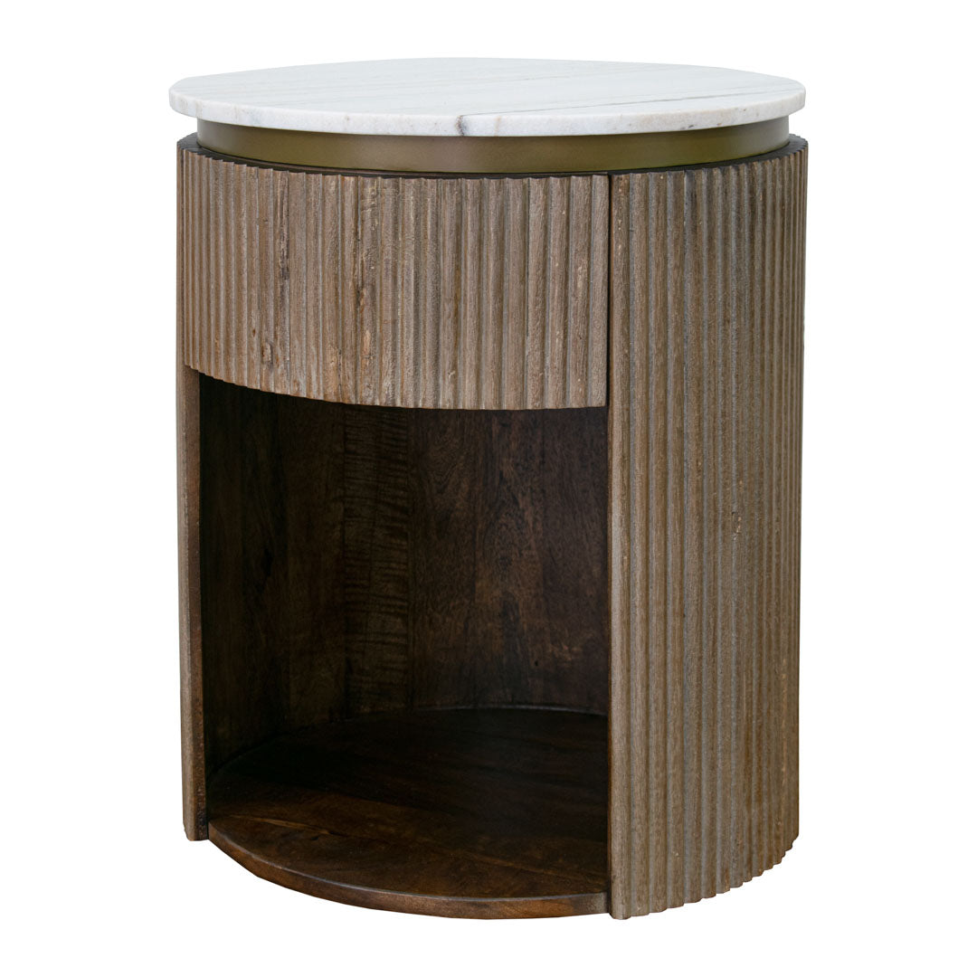 Maigue 1 Drawer Side Table - RV Astley
