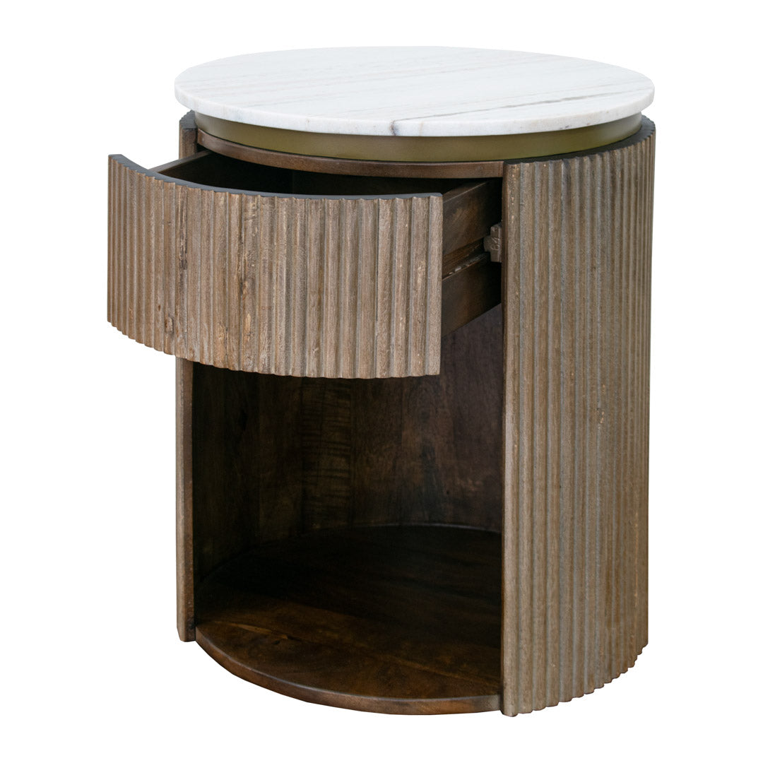 Maigue 1 Drawer Side Table - RV Astley