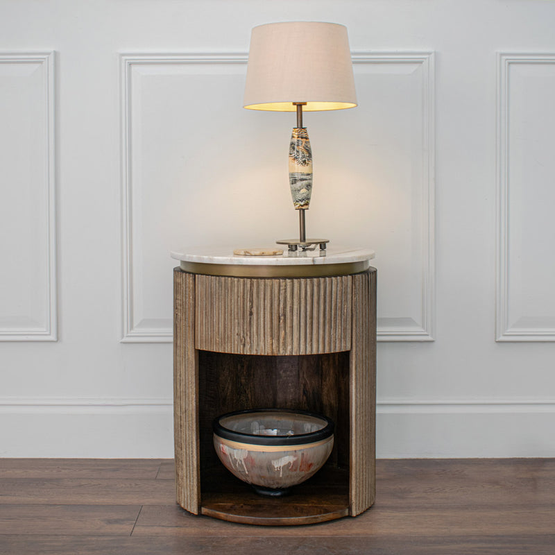 Maigue 1 Drawer Side Table - RV Astley