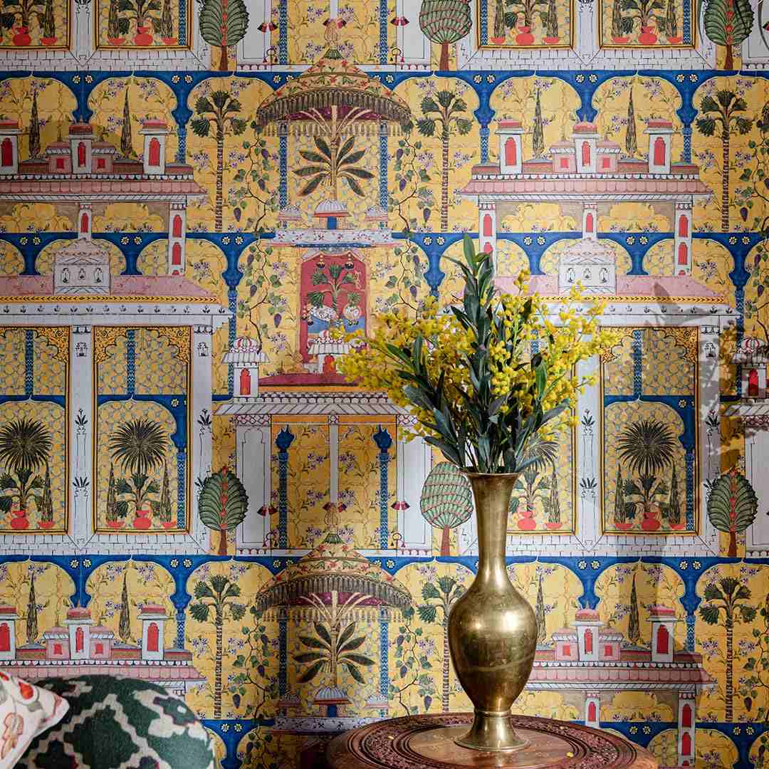 Majorelle Garden Wallpaper - Mind The Gap