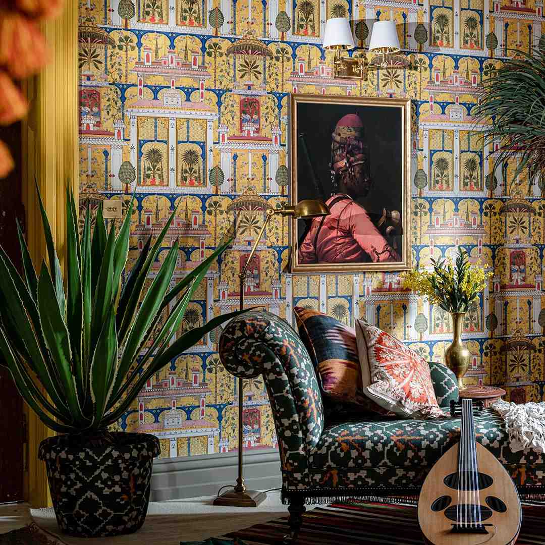 Majorelle Garden Wallpaper - Mind The Gap