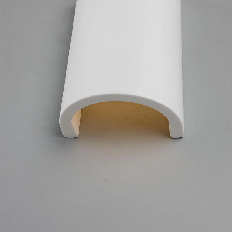 Malmo Semi-Circle Plaster Wall Light