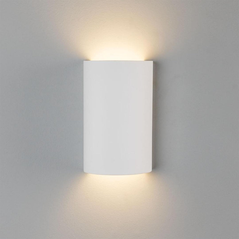 Malmo Semi-Circle Plaster Wall Light