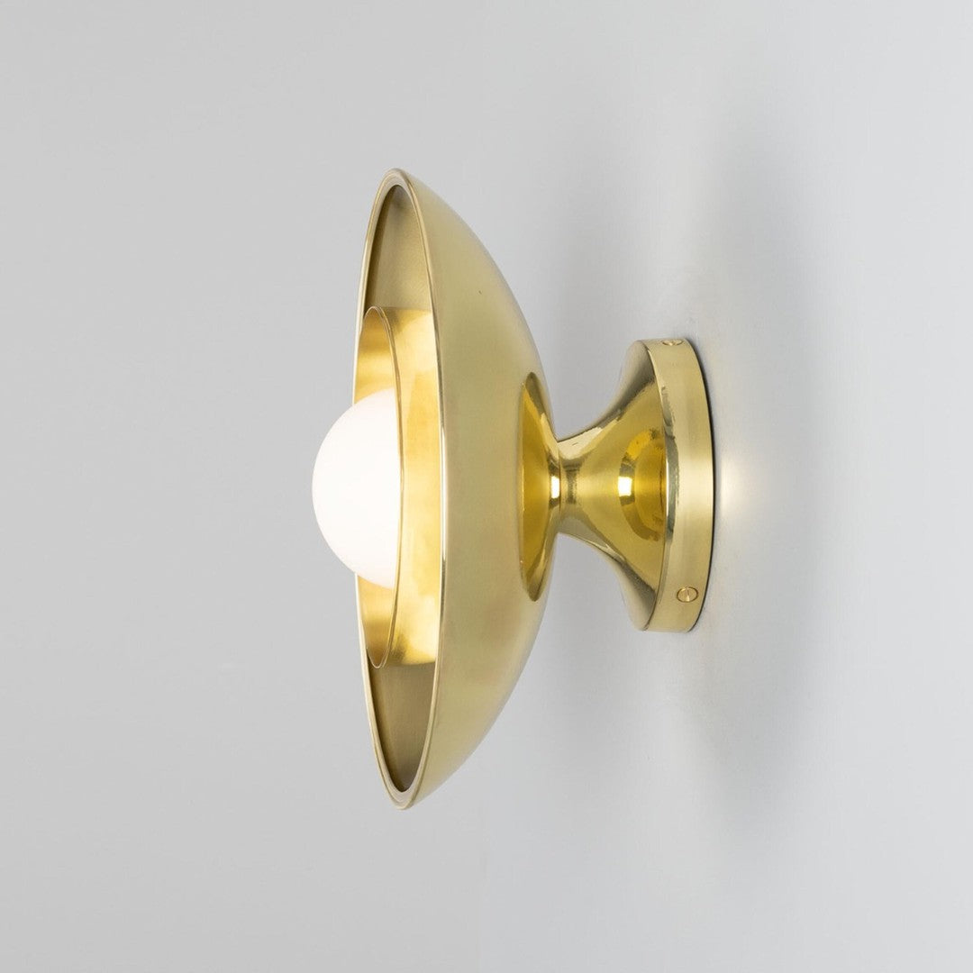 Marrakesh Art Deco Brass Wall Light