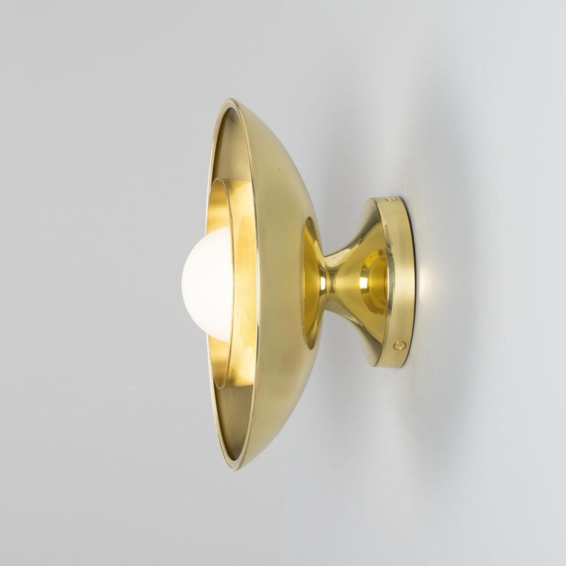 Marrakesh Art Deco Brass Wall Light