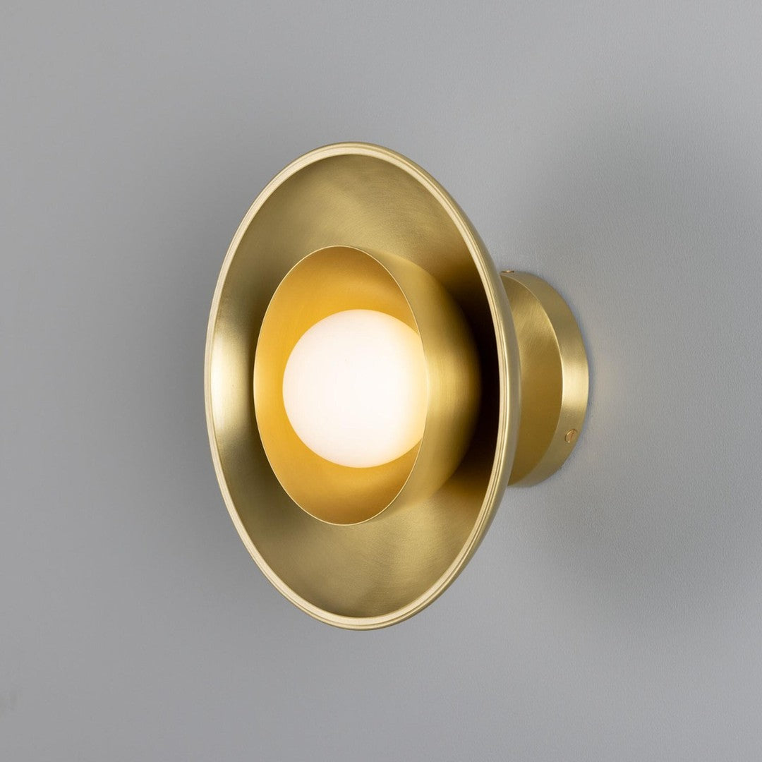 Marrakesh Art Deco Brass Wall Light
