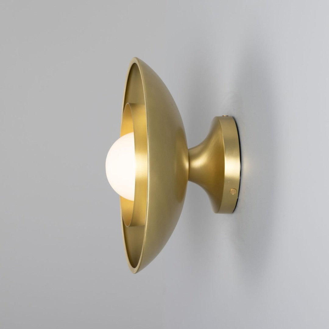 Marrakesh Art Deco Brass Wall Light