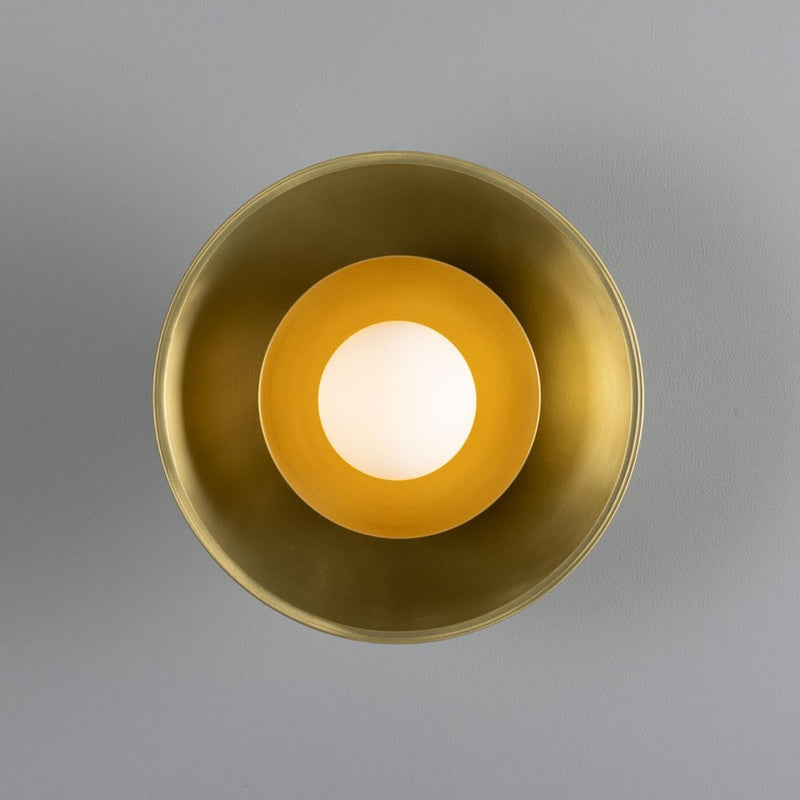 Marrakesh Art Deco Brass Wall Light