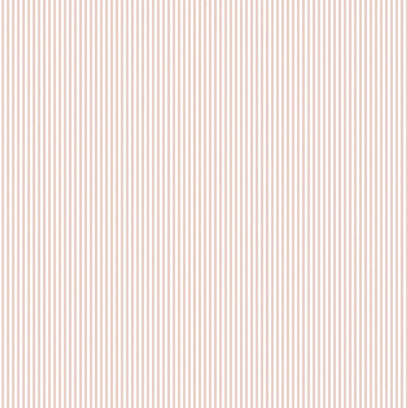 Matchstick Stripe Wallpaper - Blush Pink