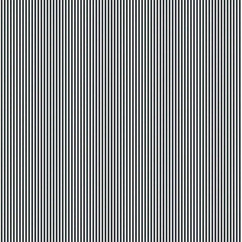 Matchstick Stripe Wallpaper - Monochrome
