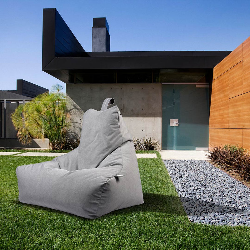 Mighty B-Bag - Outdoor Bean Bag Chair - Pastel Grey