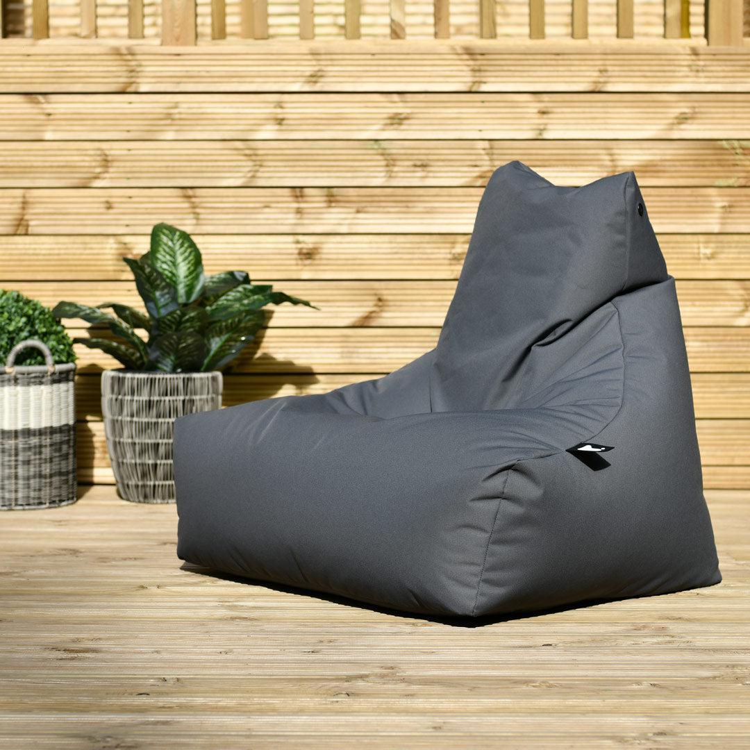 Outdoor B-Bag - Bean Bag Chair - Grey