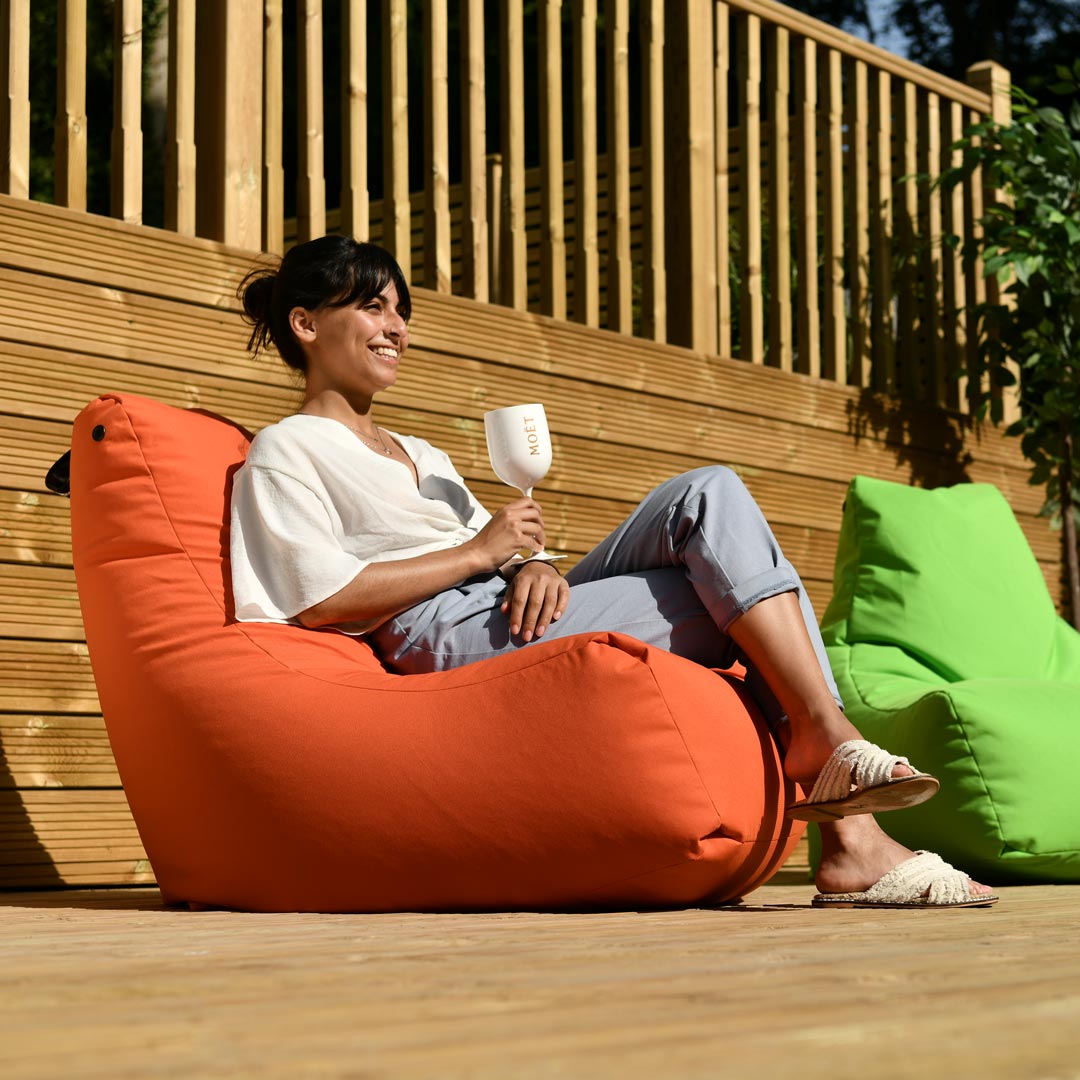 Outdoor B-Bag - Bean Bag Chair - Orange