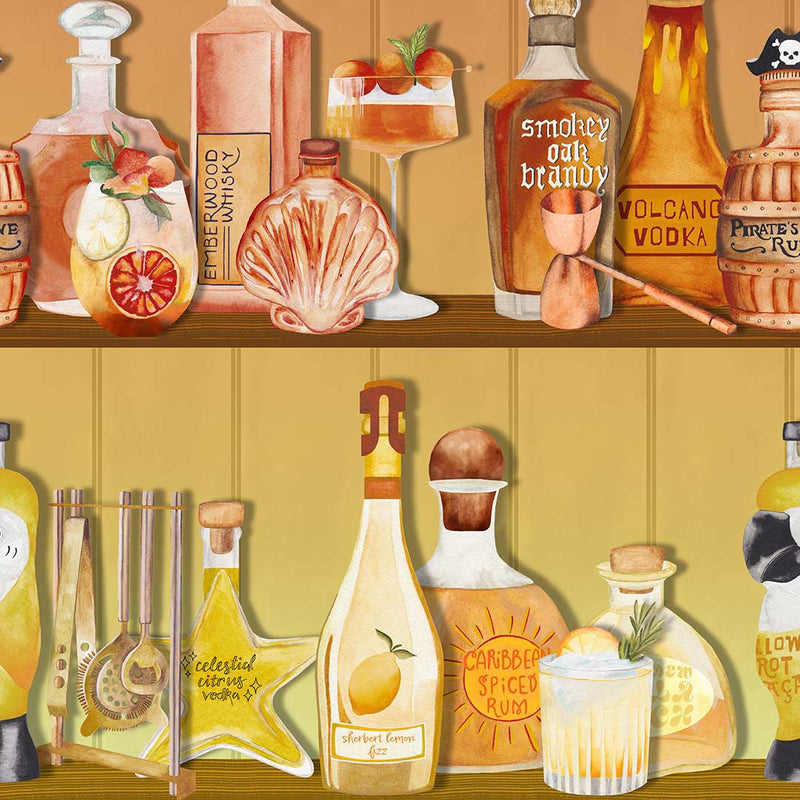 Mixology Wallpaper - Rainbow - Brand Mckenzie