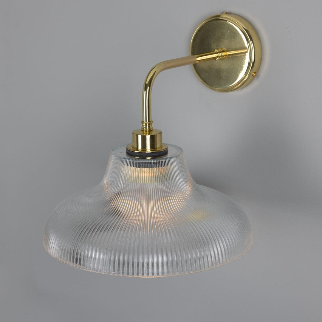 Mono Railway Glass Bathroom Wall Light