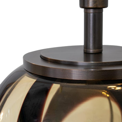 Morten Amber Table Lamp - RV Astley