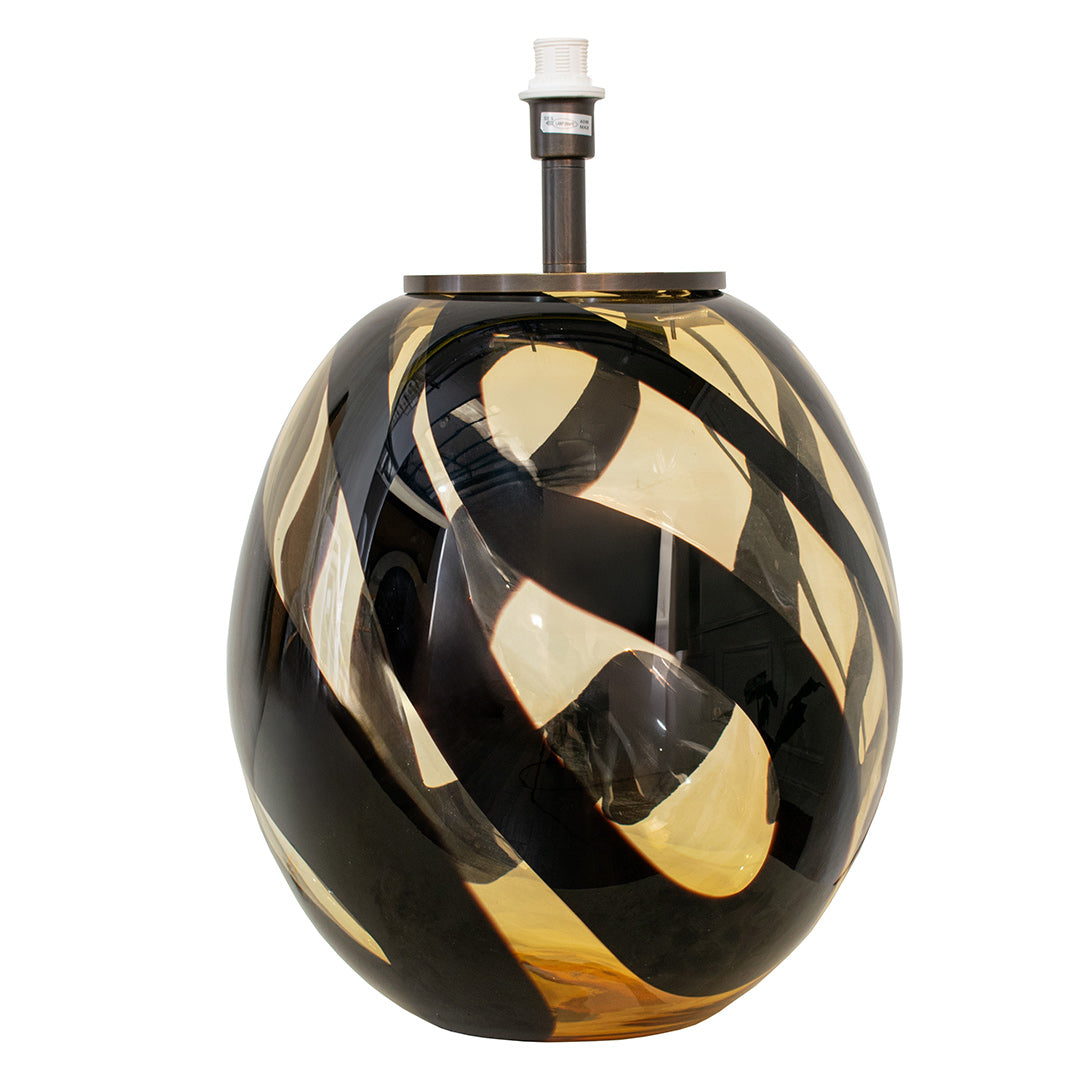 Morten Amber Table Lamp - RV Astley