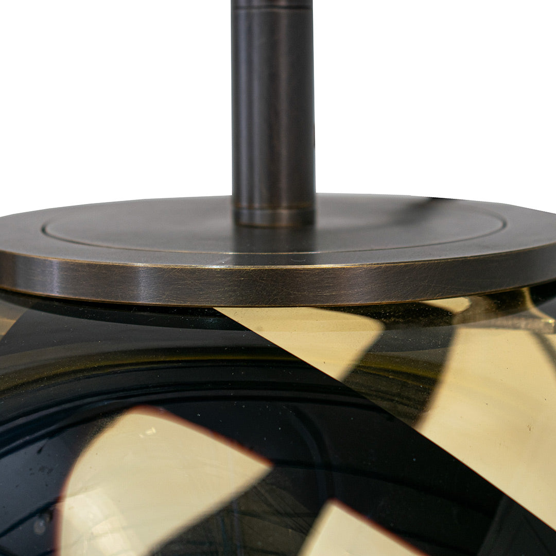 Morten Amber Table Lamp - RV Astley