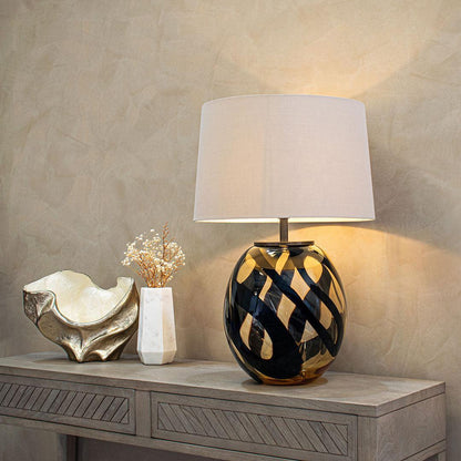 Morten Amber Table Lamp - RV Astley